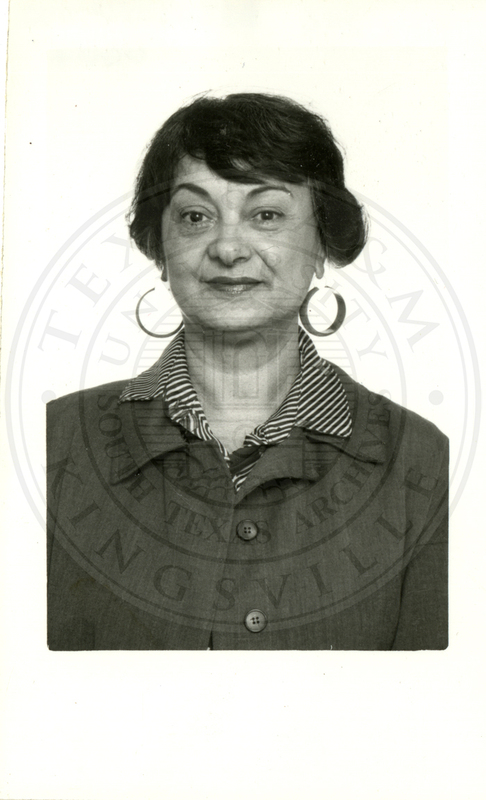 Irma Lerma Rangel upper body portrait dressed professionally