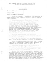 The minutes of the August 19, 1946 meeting explain the need for a junior college in the geographic area near the City of Laredo. Over 948 people signed a petition wishing to establish a municipal college district known as Laredo Municipal College on a taxable property owned by Laredo Independent School District with a value of $12 million and giving total control of the government, and administration to the LISD board of trustees. 