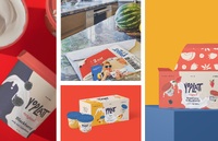 Artist: Katelynn Phelan 11 by 17-inch branding, packaging, graphic design, illustrating label for Yoplait yogurt. 