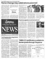 A photocopy of the physical university newspaper dated August 4, 1993