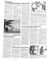 A photocopy of the physical university newspaper dated October 18, 1993