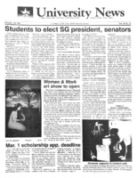 A photocopy of the physical university newspaper dated February 10, 1992