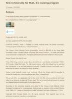 An image of an individual and paragraphs.