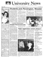 A photocopy of the physical university newspaper dated May 4, 1992