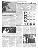 A photocopy of the physical university newspaper dated November 1, 1993