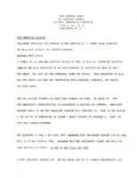 Official statement where Dr. Garcia urges Mexican Americans to vote for President Johnson. 