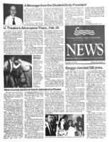 A photocopy of the physical university newspaper dated February 22, 1993