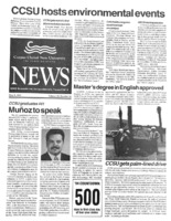 A photocopy of the physical university newspaper dated May 5, 1993