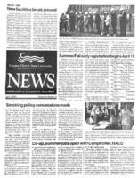 A photocopy of the physical university newspaper dated April 7, 1993