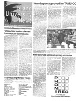 A photocopy of the physical university newspaper dated November 15, 1993
