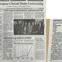 This is a photo of newspaper clippings from the  CCSU Newspaper Article published on 9/18/92.