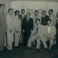 Photograph of the attorneys in the Hernandez V. Texas Attorney's case. The case was trying to prevent Mexican Americans from serving on grand juries.
