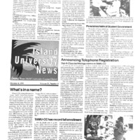 A photocopy of the physical university newspaper dated October 18, 1993