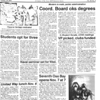 A photocopy of the physical university newspaper dated October 28, 1991