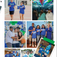 Collage of photos from 2023 Family Weekend.