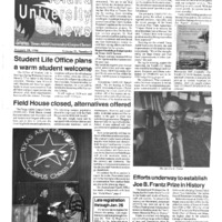 A photocopy of the physical university newspaper dated January 18, 1994