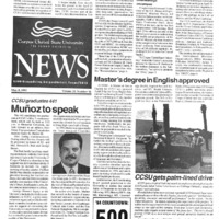 A photocopy of the physical university newspaper dated May 5, 1993