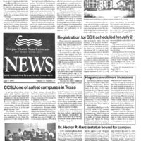 A photocopy of the physical university newspaper dated June 7, 1993