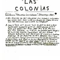 Document where the AGIF outlines its plan to address the deplorable living condition in the colonias along the Texas-Mexico border.
