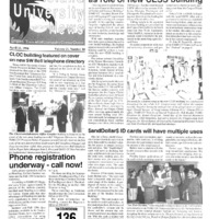  A photocopy of the physical university newspaper dated April 15, 1994