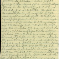 Letter from Rebecca Salinas to Dr. Garcia about medical treatment.