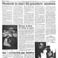 A photocopy of the physical university newspaper dated February 10, 1992