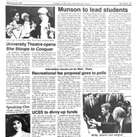 A photocopy of the physical university newspaper dated February 24, 1992