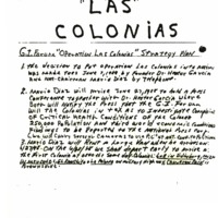 Document where the AGIF outlines its plan to address the deplorable living condition in the colonias along the Texas-Mexico border. 